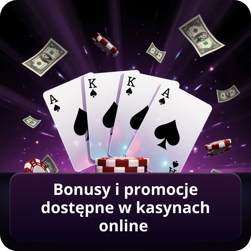 Bonusy i promocje dostępne w kasynach online